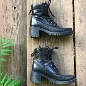 Black Combat Boots